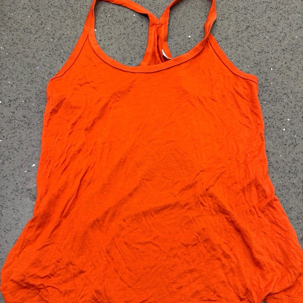 Trina Turk Vibrant Orange Tank Top